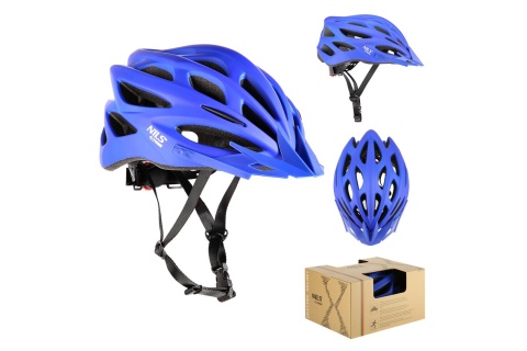 KASK ROWEROWY MTV50-BL ROZM. M 55-58CM /NILS