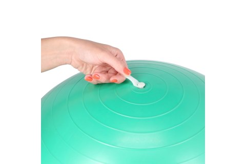 PIŁKA DO ĆWICZEŃ FITNESS YB01 55CM /HMS