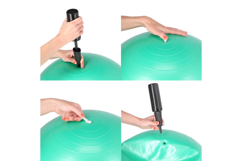 PIŁKA DO ĆWICZEŃ FITNESS YB01 65CM /HMS