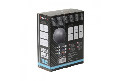 PIŁKA DO ĆWICZEŃ FITNESS YB02 75CM /HMS