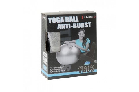PIŁKA DO ĆWICZEŃ FITNESS YB02 75CM /HMS