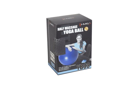 PIŁKA DO ĆWICZEŃ FITNESS YB03 75CM /HMS