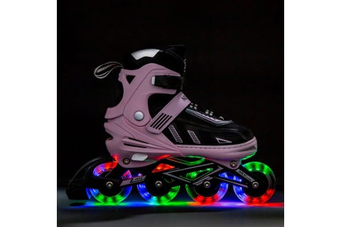 ŁYŻWOROLKI NA11230A LED ROZM. L(39-42) /NILS