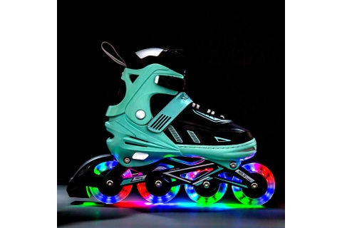 ŁYŻWOROLKI NA11230A LED ROZM. M (35-38) /NILS