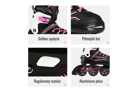 ŁYŻWOROLKI NA1169A ROZM. M (35-38) /NILS