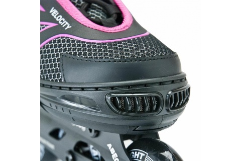 ŁYŻWOROLKI VELOCITY PINK L 39-42 /ALLRIGHT
