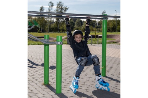 ŁYŻWOROLKI 4W1 34-37 NIEBIESKIE /ENERO