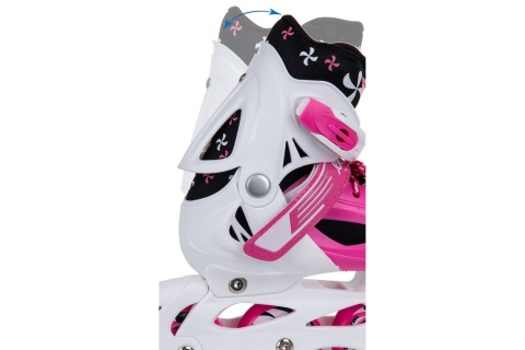 ŁYŻWOROLKI 4W1 34-37 RÓŻOWE /ENERO