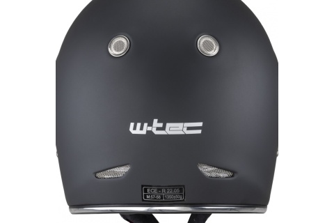 KASK MOTOCYKLOWY V135 SWBH ROZM. S (55-56) /W-TEC