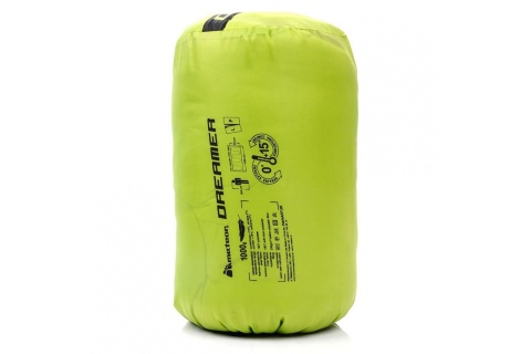 ŚPIWÓR DREAMER R CZARNY-ZIELONY /METEOR