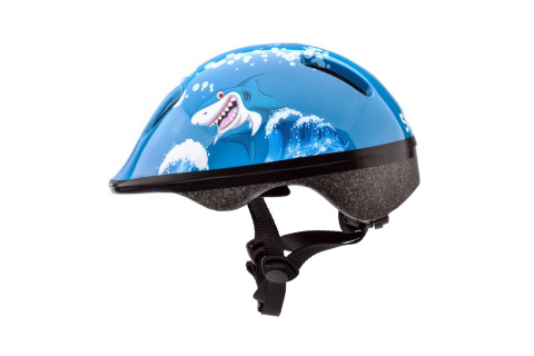 KASK ROWEROWY BABY SHARK KS06 XS 44-48 CM /METEOR