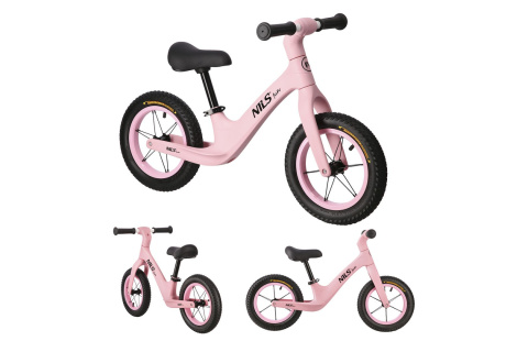 ROWER DZIECIĘCY BIEGOWY RB100 RÓŻOWY /NILS