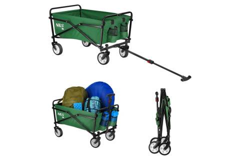 WÓZEK TURYSTYCZNY NC1602 ZIELONY /NILS CAMP
