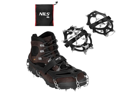 RACZKI TURYSTYCZNE KOLCE ANTYPOŚLIZGOWE NC1717 BLK ROZM. M /NILS CAMP