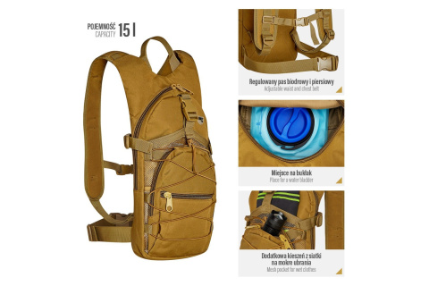 PLECAK TURYSTYCZNY CRAB NC1732 BR /NILS CAMP