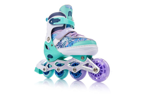 ŁYŻWOROLKI BLUEBERRY 4W1 ROZM. L (38-41) /METEOR