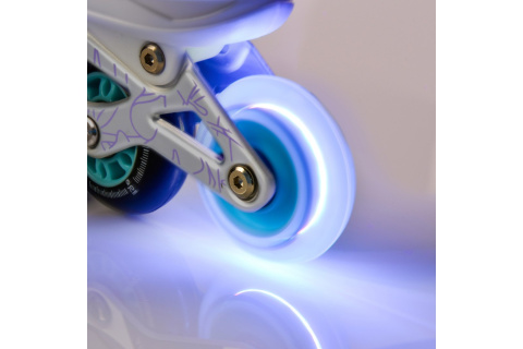 ŁYŻWOROLKI BLUEBERRY 4W1 ROZM. L (38-41) /METEOR