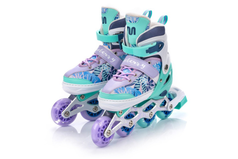 ŁYŻWOROLKI BLUEBERRY 4W1 ROZM. S (30-33) /METEOR