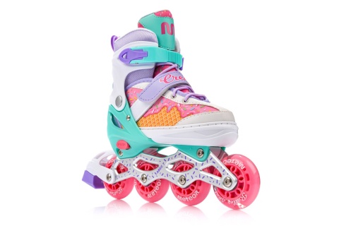 ŁYŻWOROLKI CREAM 4W1 ROZM. M (34-37) /METEOR