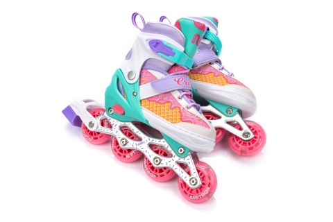 ŁYŻWOROLKI CREAM 4W1 ROZM. M (34-37) /METEOR