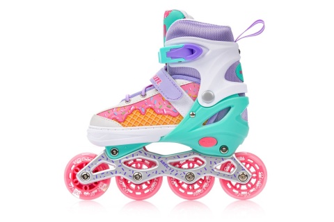 ŁYŻWOROLKI CREAM 4W1 ROZM. M (34-37) /METEOR