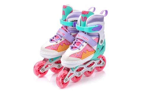 ŁYŻWOROLKI CREAM 4W1 ROZM. M (34-37) /METEOR