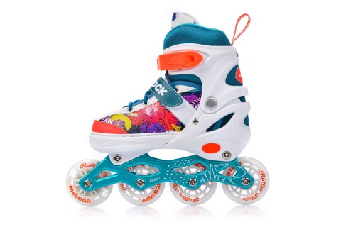 ŁYŻWOROLKI HOLLYHOC 4W1 ROZM. M (34-37) /METEOR