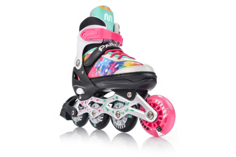 ŁYŻWOROLKI PAINTER 4W1 ROZM. M (34-37) /METEOR