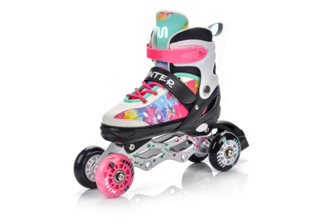 ŁYŻWOROLKI PAINTER 4W1 ROZM. S (30-33) /METEOR