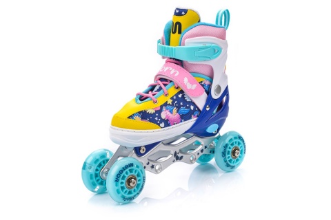 ŁYŻWOROLKI UNICORN 4W1 ROZM. L (38-41) /METEOR