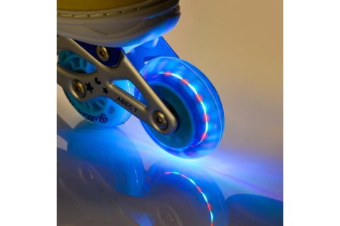 ŁYŻWOROLKI UNICORN 4W1 ROZM. M (34-37) /METEOR