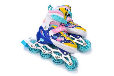 ŁYŻWOROLKI UNICORN 4W1 ROZM. S (30-33) /METEOR