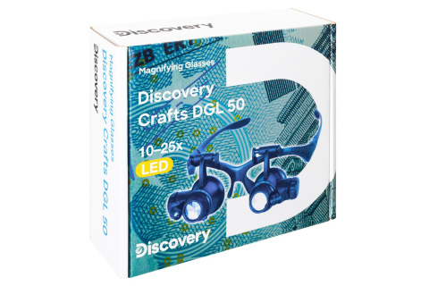 OKULARY POWIĘKSZAJĄCE CRAFTS DGL 50 /DISCOVERY