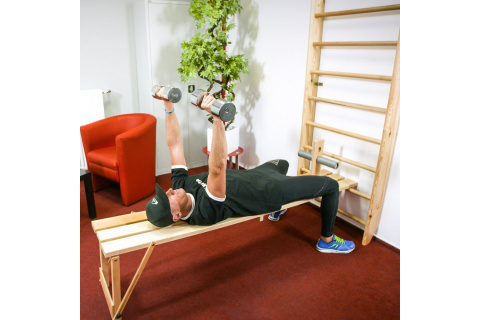 DRABINKA GIMNASTYCZNA DREMAR 250x90CM /INSPORTLINE