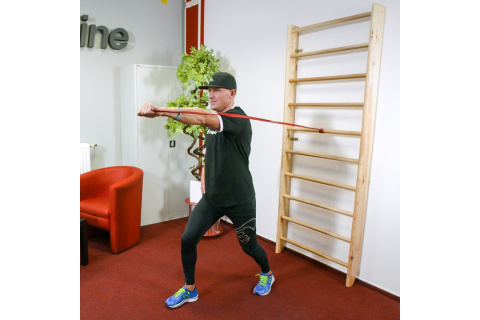 DRABINKA GIMNASTYCZNA DREMAR 250x90CM /INSPORTLINE