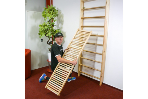 DRABINKA GIMNASTYCZNA DREMAR 250x90CM /INSPORTLINE