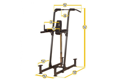 PORĘCZ Z DRĄŻKIEM DO ĆWICZEŃ FUSION FCD /BODY-SOLID