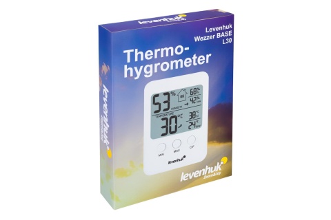TERMOHIGROMETR WEZZER BASE L30 /LEVENHUK