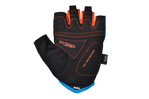 RĘKAWICZKI ROWEROWE GEL GX36 BLO ROZM. S /METEOR