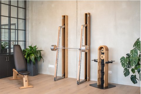 STOJAK TRENINGOWY SQUATRACK OXBRIDGE WIŚNIA /NOHRD