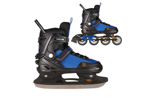 ŁYŻWOROLKI NH18188A 2W1 ROZM. L (39-43) /NILS EXTREME