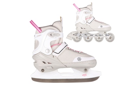 ŁYŻWOROLKI NH18188A 2W1 ROZM. S (29-33) /NILS EXTREME