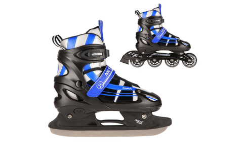 ŁYŻWOROLKI NH18366A 2W1 ROZM. M (35-38) /NILS EXTREME