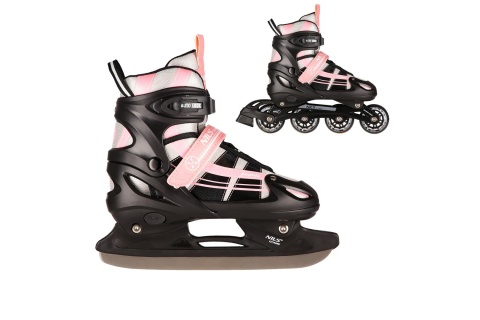 ŁYŻWOROLKI NH18366A 2W1 ROZM. S (31-34) /NILS EXTREME