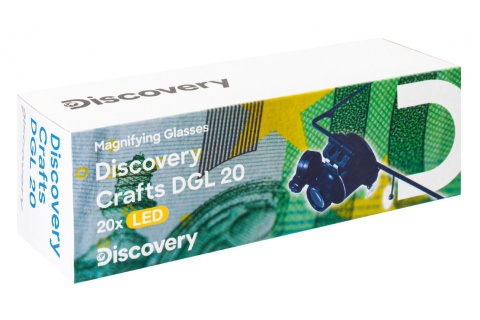 OKULARY POWIĘKSZAJĄCE CRAFTS DGL 20 /DISCOVERY