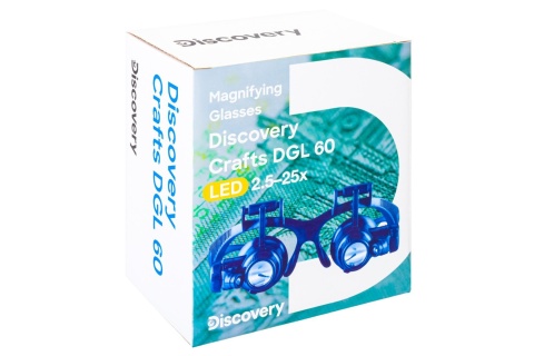 OKULARY POWIĘKSZAJĄCE CRAFTS DGL 60 /DISCOVERY