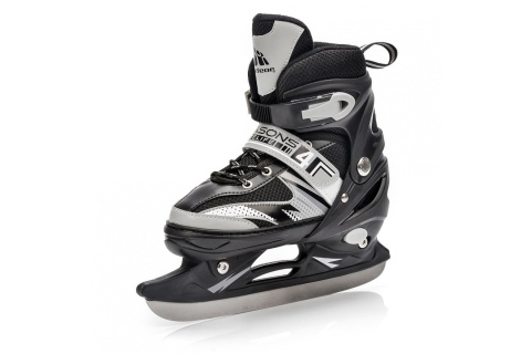 ŁYŻWOROLKI 4W1 SEASONS CZARNY M (34-37) /METEOR