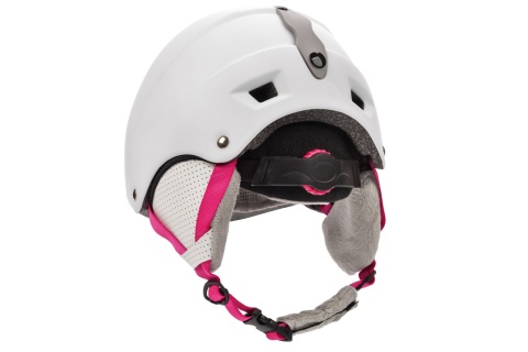KASK NARCIARSKI KIONA M RÓŻOWY/BIAŁY 55-58CM /METEOR