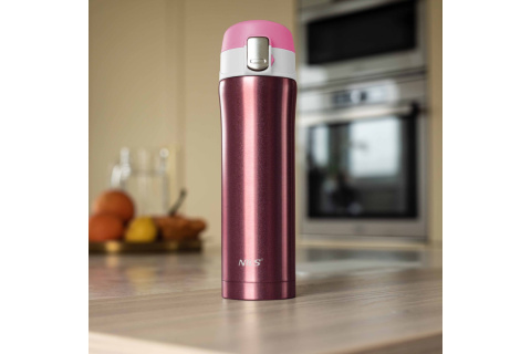 KUBEK TERMICZNY RÓŻOWY NCB10 /NILS CAMP