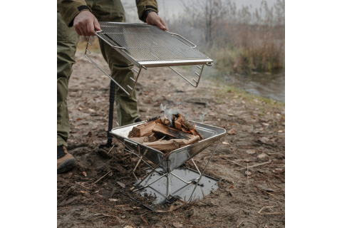 DUŻY GRILL SKŁADANY KEMPINGOWY /OFFLANDER DUŻY GRILL SKŁADANY KEMPINGOWY /OFFLANDER